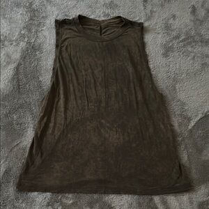 lululemon athletica Olive Green Muscle Tee